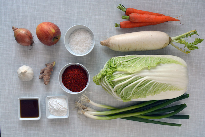 ingredienti kimchi