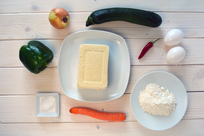 frittelle tofu ingredienti