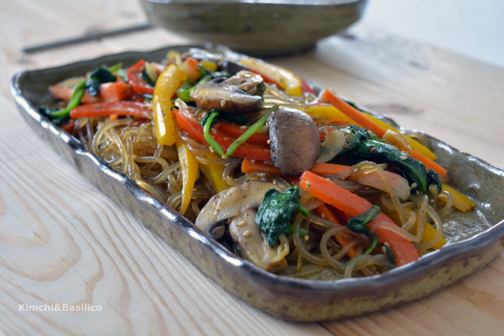 japchae closeup 2