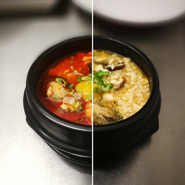 BIM ristorante coreano zuppa di kimchi