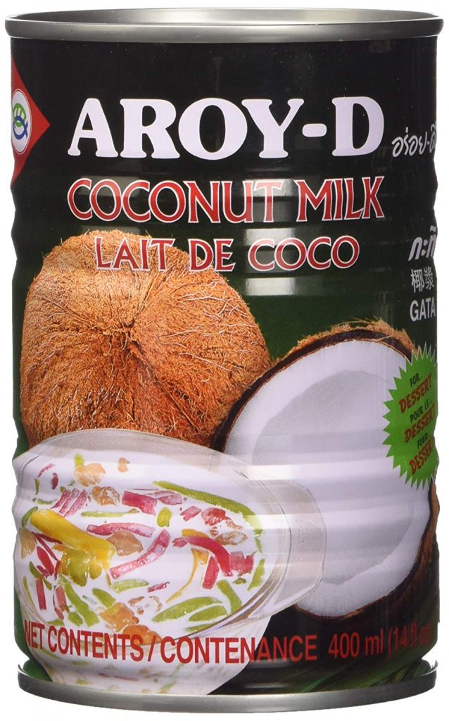 Latte di Cocco Aroy per dolci - 400 ml, 8 confezioni - Kimchi&Basilico