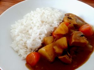 riso al curry evidenza