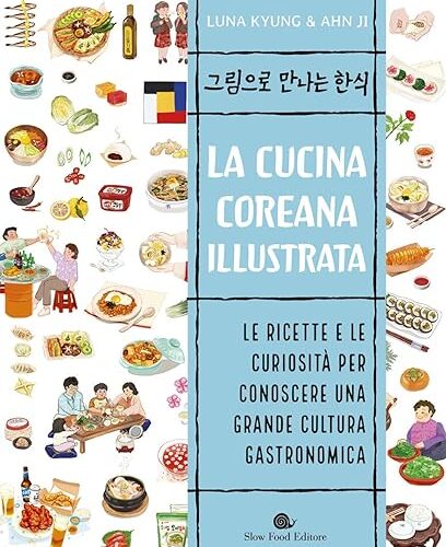 la cucina coreana illustrata libro
